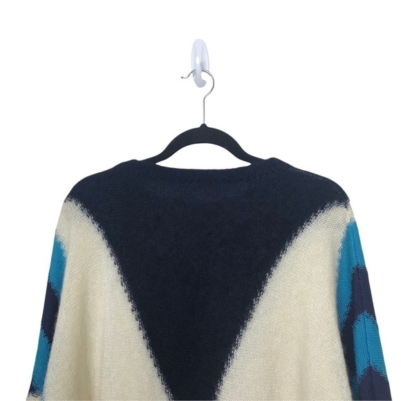 Vintage Escada Mohair Blend Geo Print Sweater - Picture 5 of 9